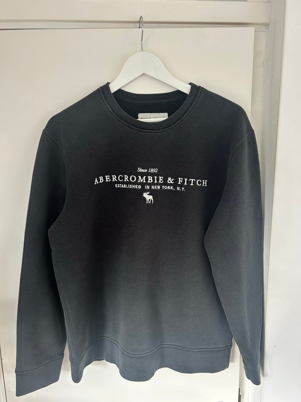 Abercrombie & Fitch trui zwart maat S heren, Ophalen of Verzenden, Gedragen, Maat 46 (S) of kleiner, Zwart