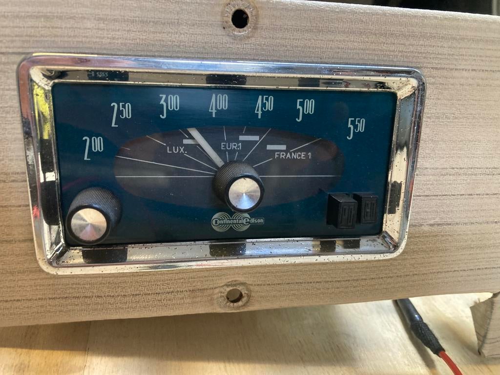Continental Edison radio Ami 6 1966-1967 12V, Ophalen, Gebruikt