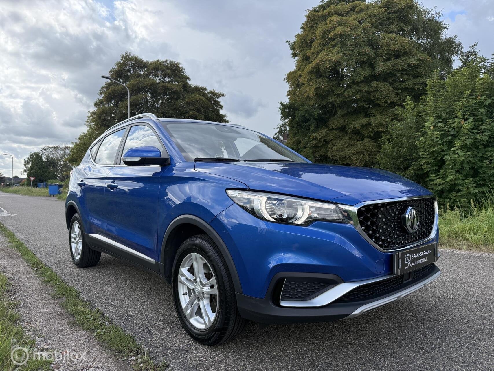 MG ZS EV Comfort 45 kWh / SOH 91% / ACC / CarPlay, Auto's, 45 kWh, Stof, Gebruikt, Zwart