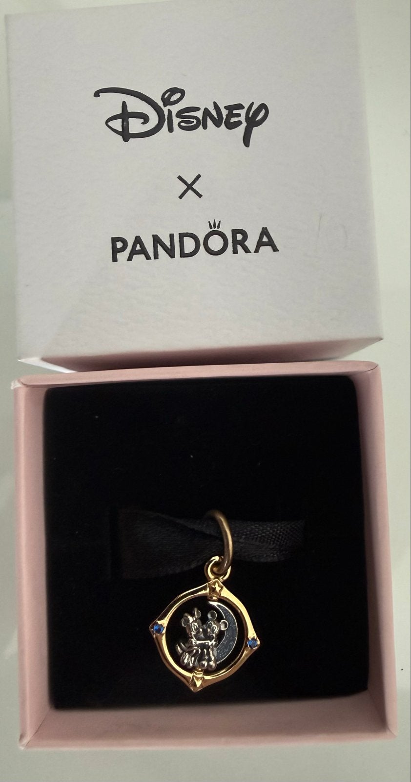 Disney x Pandora Mickey & Minnie bedel, Ophalen, Pandora, Nieuw, 1 bedel