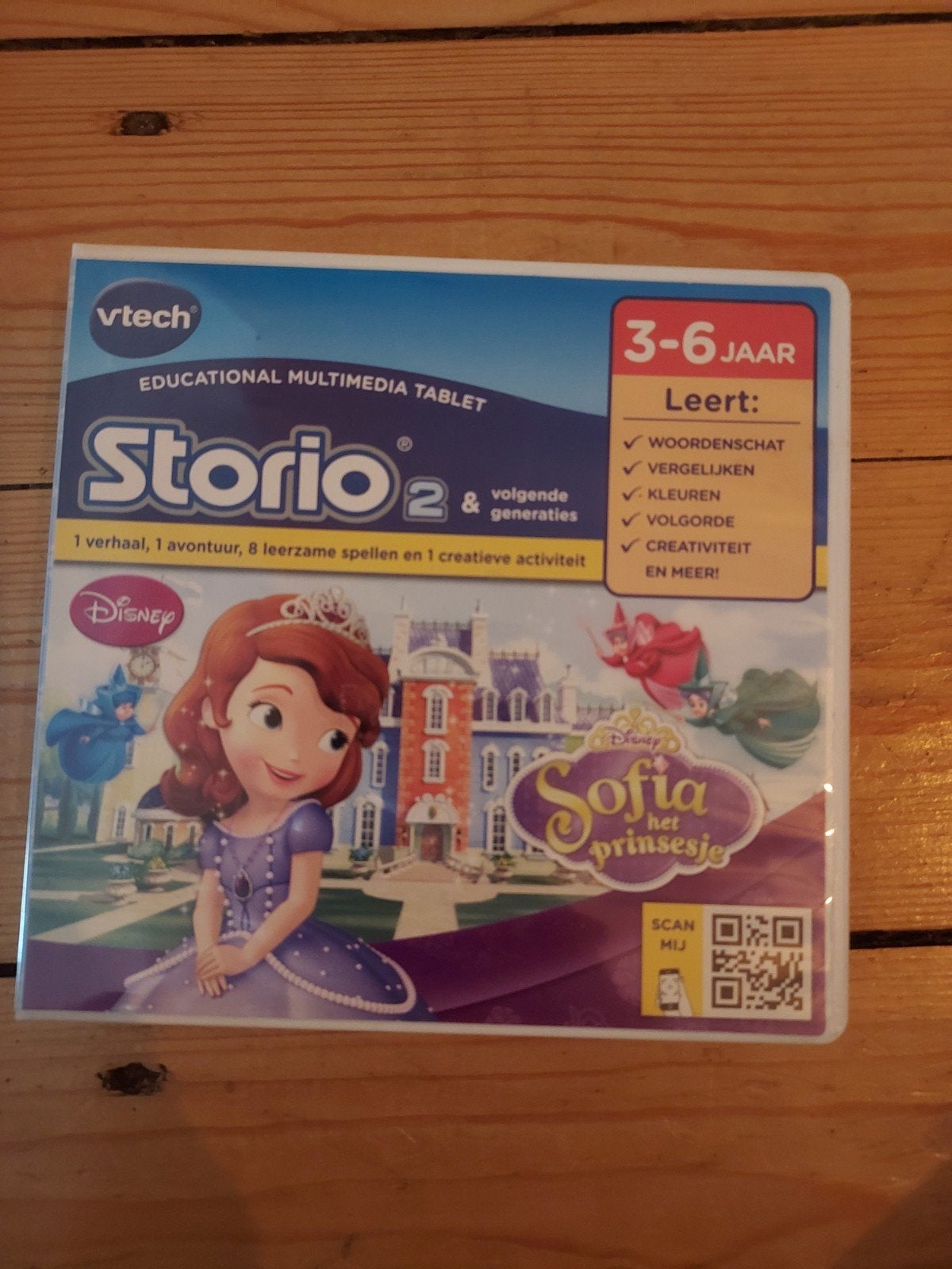 VTech Storio 2 Disney Sofia het Prinsesje Spel, Ophalen of Verzenden, Zo goed als nieuw, 2 tot 4 jaar
