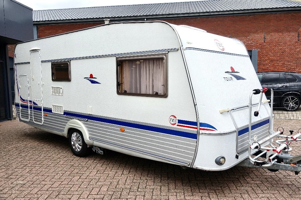 Tec Tour 550 TKM Mover Voortent Fietsendrager 2X Stapelbed, Standaardzit, T.E.C., Particulier, Dwarsbed