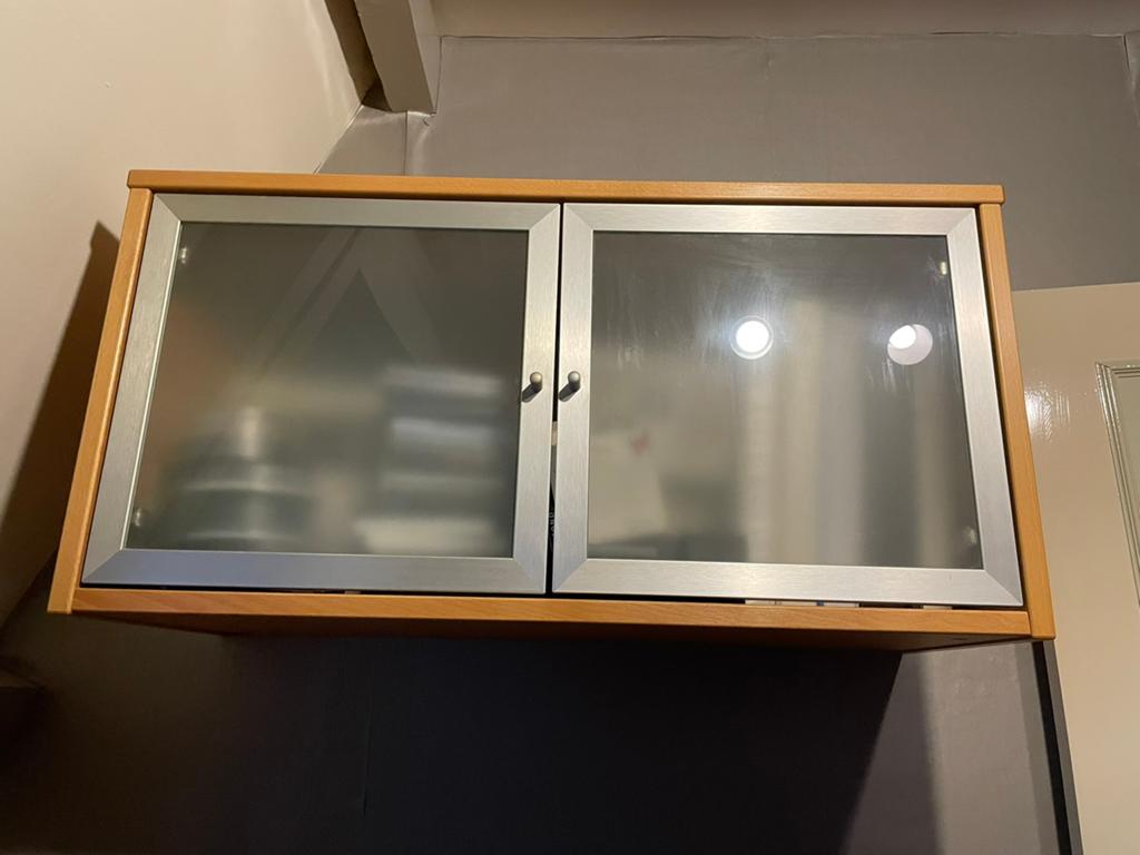 Twee wandkasten Ikea, Ophalen, Zo goed als nieuw, Minder dan 150 cm, Minder dan 100 cm