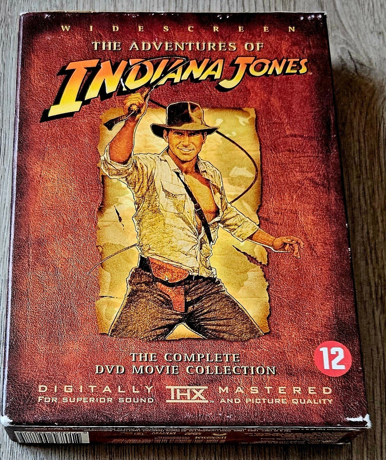 Indiana Jones - Complete DVD Movie Collection (4-disc), Engels, Nederlands, Ophalen of Verzenden, Zo goed als nieuw