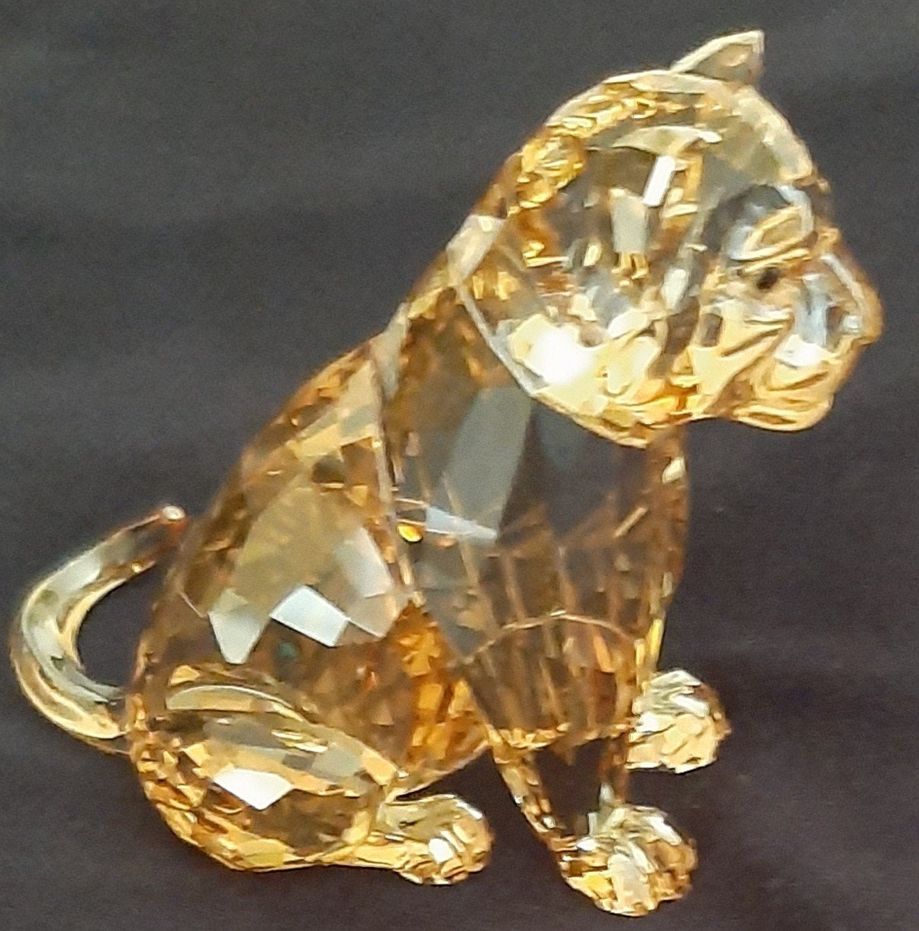 Swarovski scs leeuwenwelp van Akili, Verzamelen, Swarovski, Ophalen of Verzenden, Zo goed als nieuw, Figuurtje