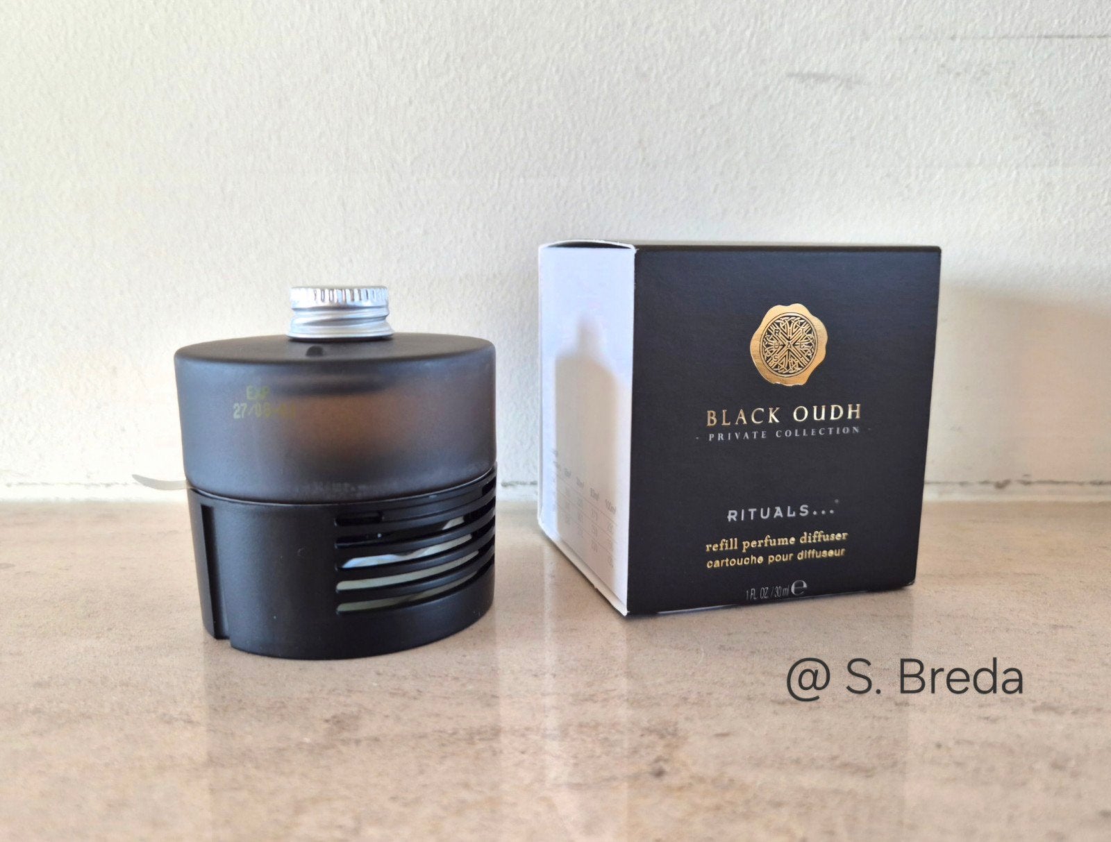 Rituals Cartridge | Black Oudh | voor Genie Diffuser, Ophalen of Verzenden, Nieuw, Glas