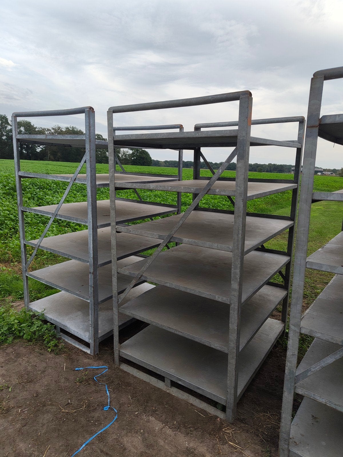 Stevige legbord stelling voor zware last, Ophalen, Gebruikt