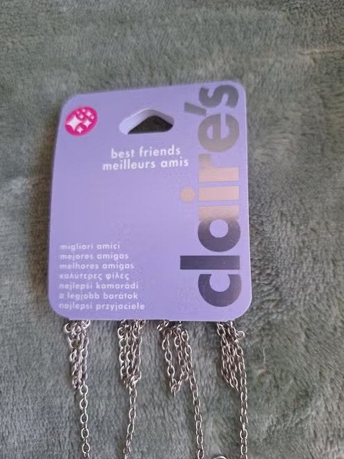 Ketting Best friends h, Overige materialen, Verstelbaar, Clair's, Onbekend