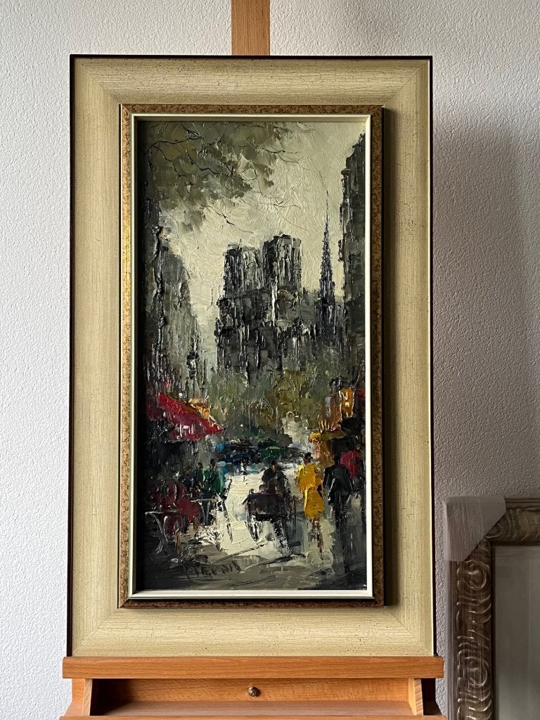 John Bevort, Parijse stadsvoorstelling, Antiek en Kunst, Ophalen of Verzenden