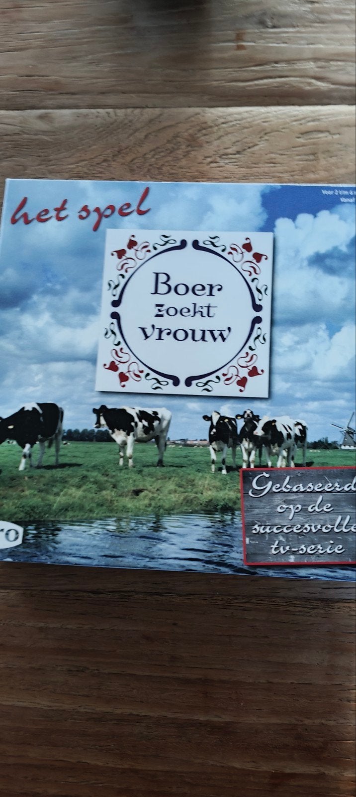 Boer zoekt Vrouw - Het spel, Hobby en Vrije tijd, Drie of vier spelers, Ophalen of Verzenden, Gebruikt, KRO
