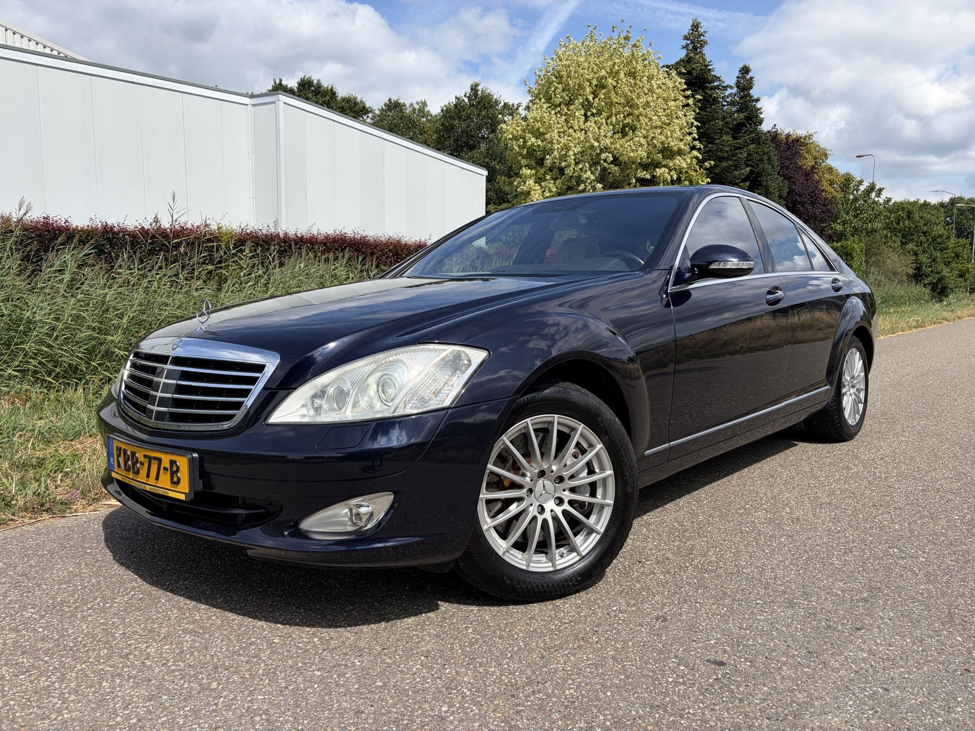 Mercedes-Benz S-Klasse 450 4-Matic Prestige Plus / AUTOMAAT, Automaat, Gebruikt, 8 cilinders, Blauw