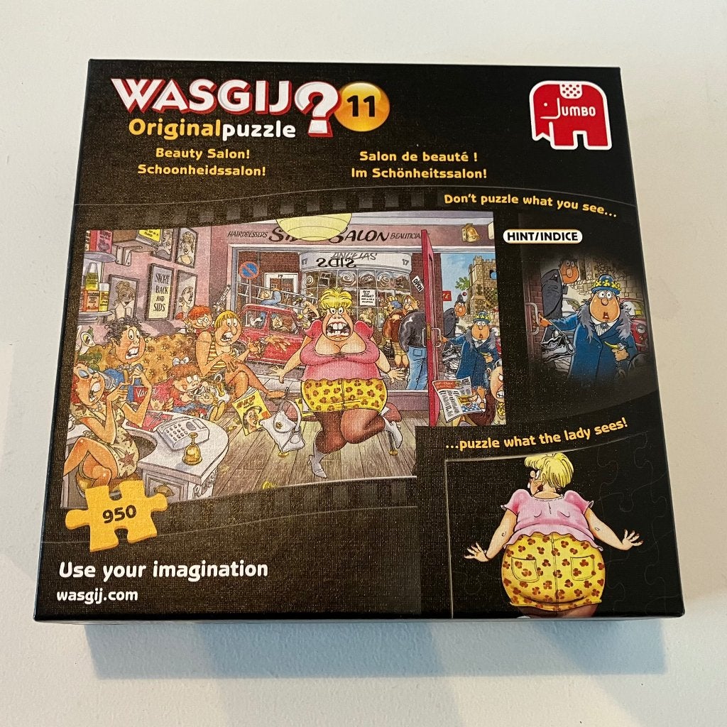 Jumbo Wasgij? Puzzle, Hobby en Vrije tijd, Ophalen of Verzenden, 500 t/m 1500 stukjes, Zo goed als nieuw, Legpuzzel