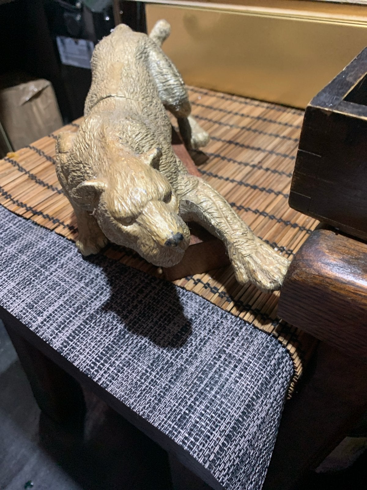 Panthet antiek in good state, Huis en Inrichting, Woonaccessoires | Overige, Gebruikt, Overige materialen, Ophalen of Verzenden