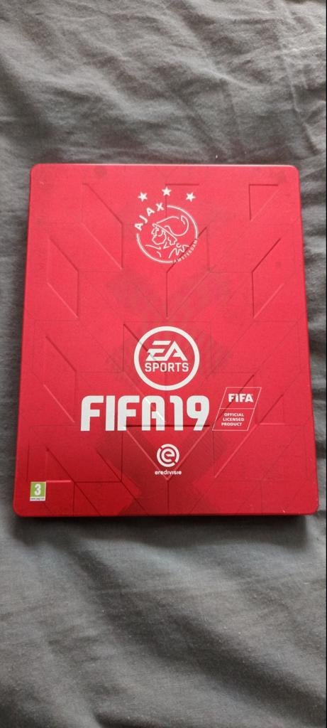 FIFA 19 Steelbook Ajax Editie - Zeldzaam!, Ophalen of Verzenden, Zo goed als nieuw, Eén computer, Sport
