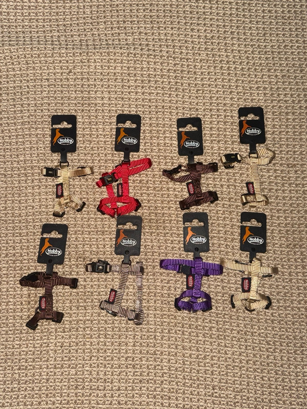 Nobby Puppy/Kitten Tuigjes – Set van 8 | 14–20 cm, Dieren en Toebehoren, Ophalen of Verzenden, Nieuw