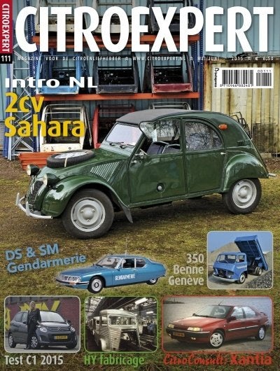 CitroExpert 111 2CV Sahara, DS &SM Gendarmerie, C1, Traction, Boeken, Ophalen of Verzenden, Zo goed als nieuw, Citroën