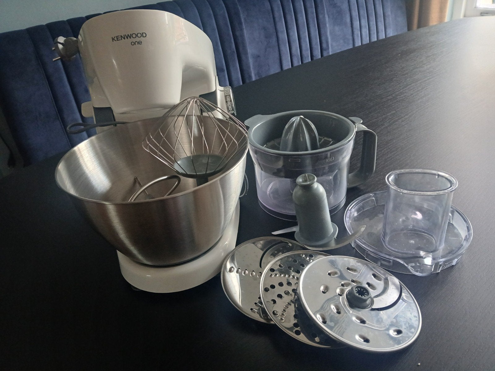 Kenwood ONE Keukenmachine met accessoires, Ophalen, Gebruikt, 3 snelheden of meer, 2 tot 3 liter
