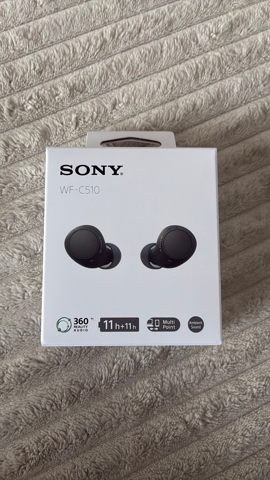 Sony WF-C510 draadloze oordopjes nieuw ongeopend, Zwart, In gehoorgang (in-ear), Nieuw, Ophalen of Verzenden