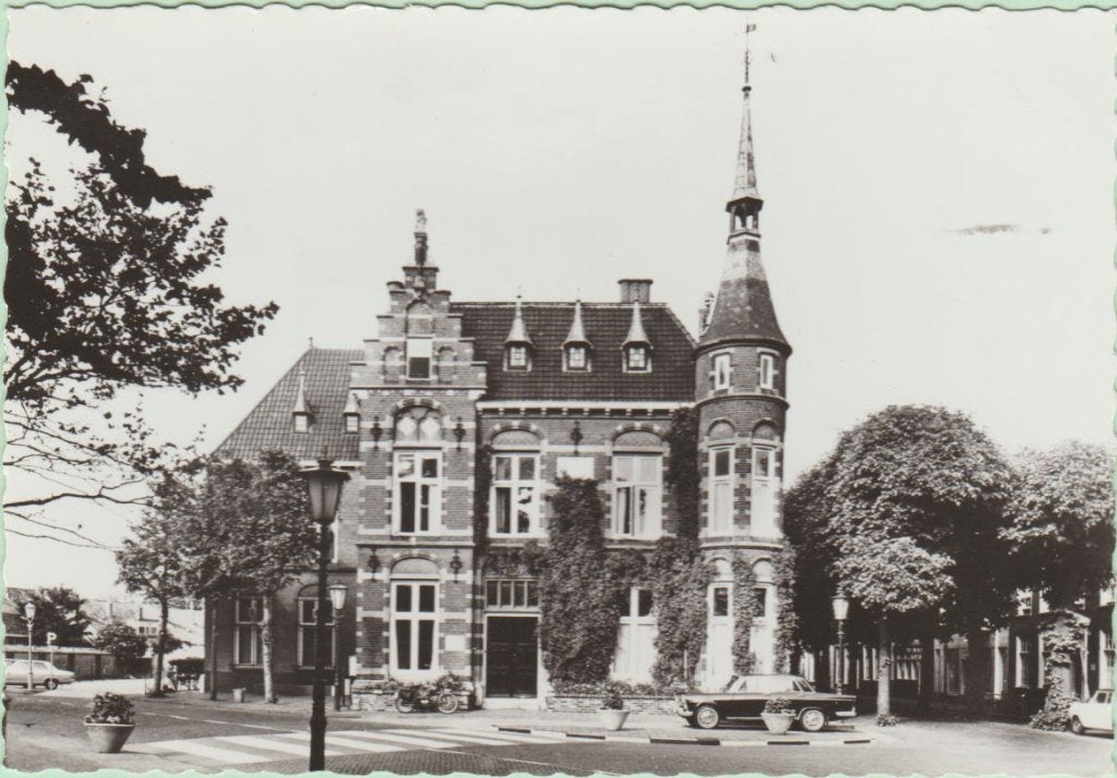 Noordwijk-Binnen. (ZH) Gemeentehuis 1967, Ophalen, 1960 tot 1980, Ongelopen, Zuid-Holland