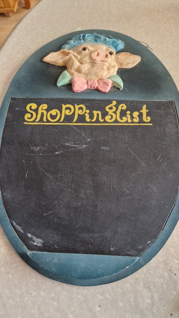 oud brocant krijtbord, Ophalen of Verzenden