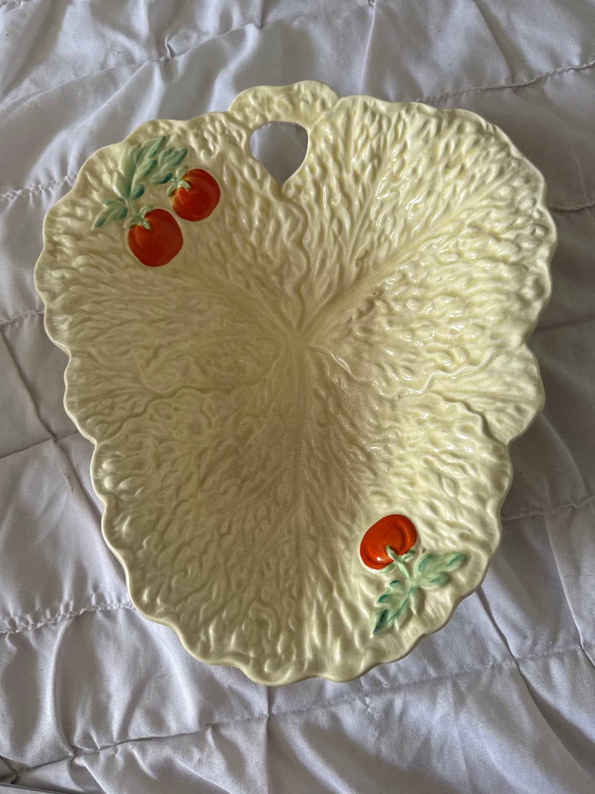 Vintage Beswick Bladschaal met Tomaten - Engeland, Ophalen of Verzenden