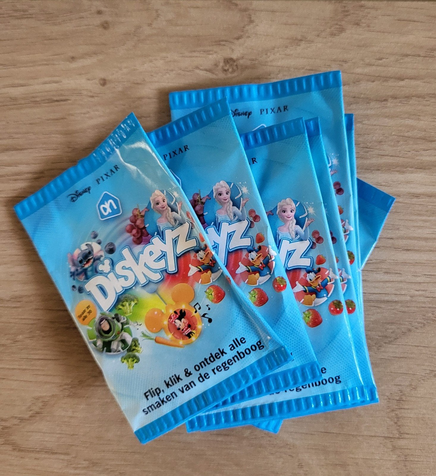 7 dichte pakjes Diskeys van de AH., Verzamelen, Albert Heijn, Ophalen of Verzenden