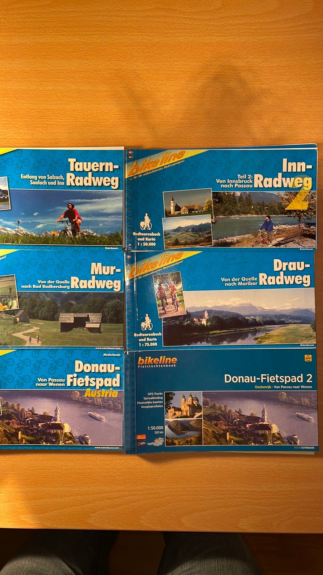 Bikeline - Tauern - Inn - Donau - Mur, Boeken, Overige merken, Fiets- of Wandelgids, Europa, Ophalen of Verzenden