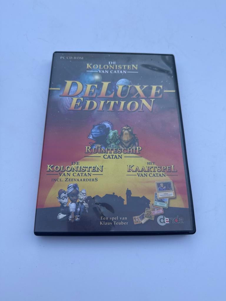 De Kolonisten van Catan: Deluxe Editie PC CD-ROM, Gebruikt, 1 speler, Eén computer, Ophalen of Verzenden