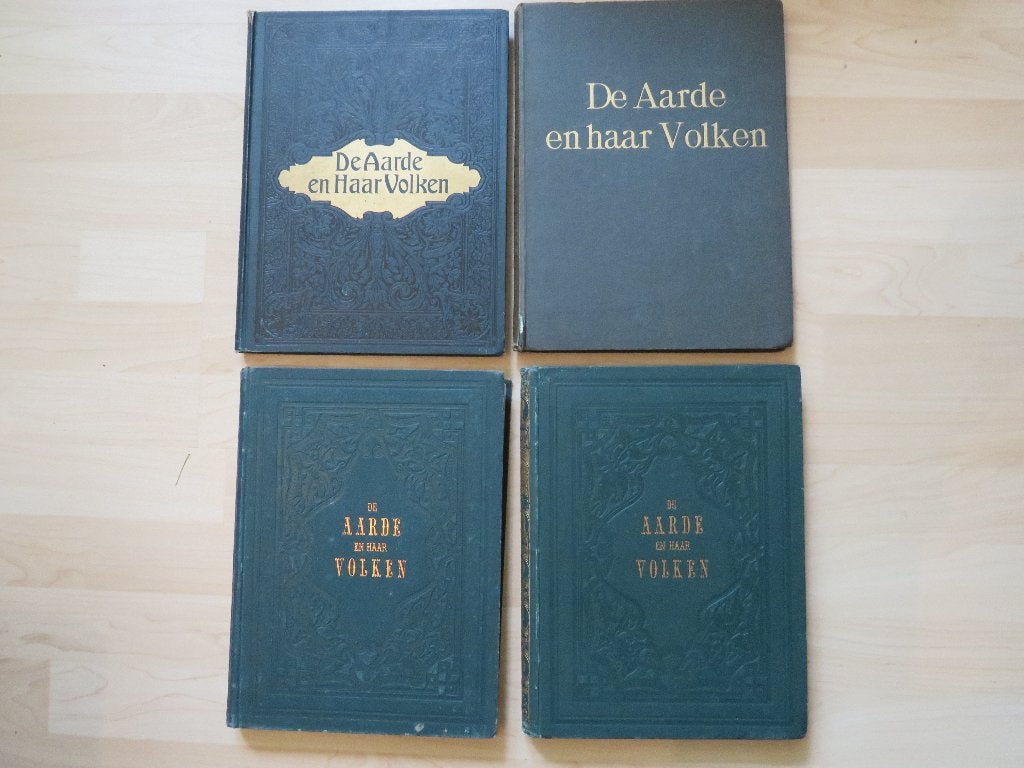 De aarde en haar volken 4 delen., Ophalen of Verzenden