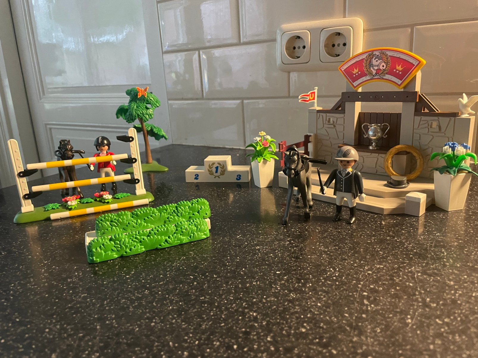Playmobil 5224 Jumping; Paardentournooi, Ophalen of Verzenden, Zo goed als nieuw