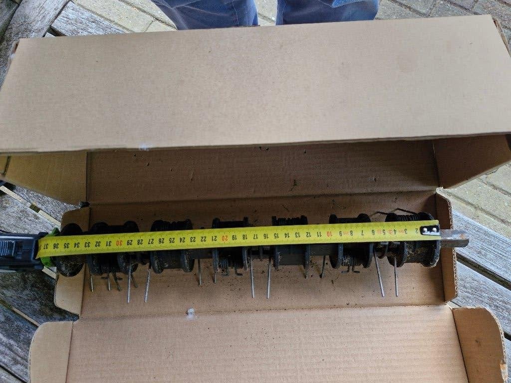 Verticuteermes voor op verticuteermachine, Cirkelmaaier, Gebruikt, Ophalen of Verzenden, Benzine-grasmaaier