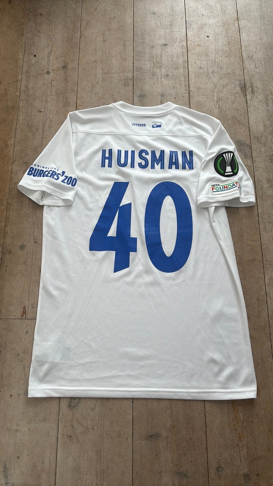 Matchworn Vitesse shirt Conference League, Ophalen of Verzenden, Zo goed als nieuw, Vitesse, Shirt