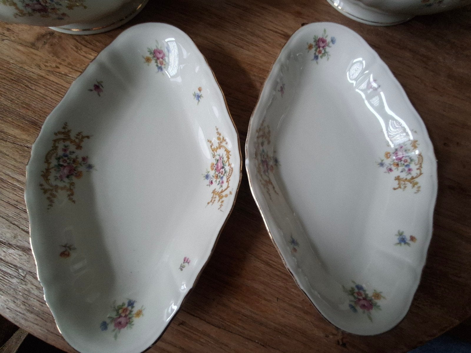 schitterend 6 persoons antiek servies van Bavaria porselein, Ophalen