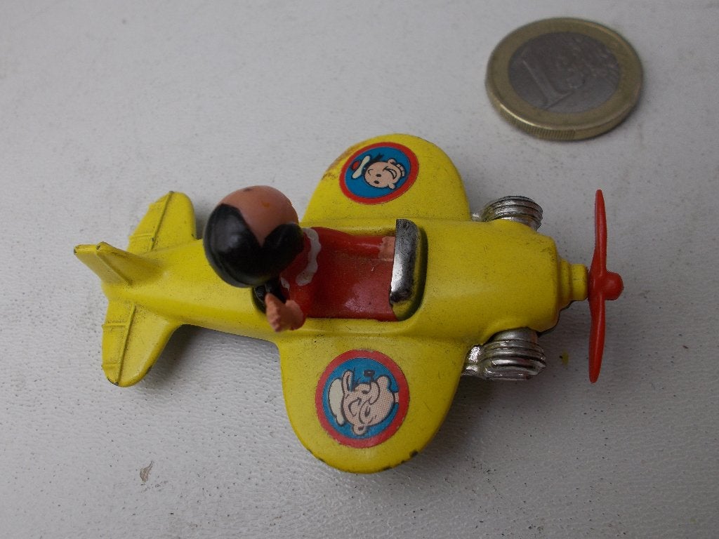 1980 Corgi Juniors Nr. 79 (Popeye) OLIVE IN PLANE., Ophalen of Verzenden, Zo goed als nieuw, Overige typen, Corgi
