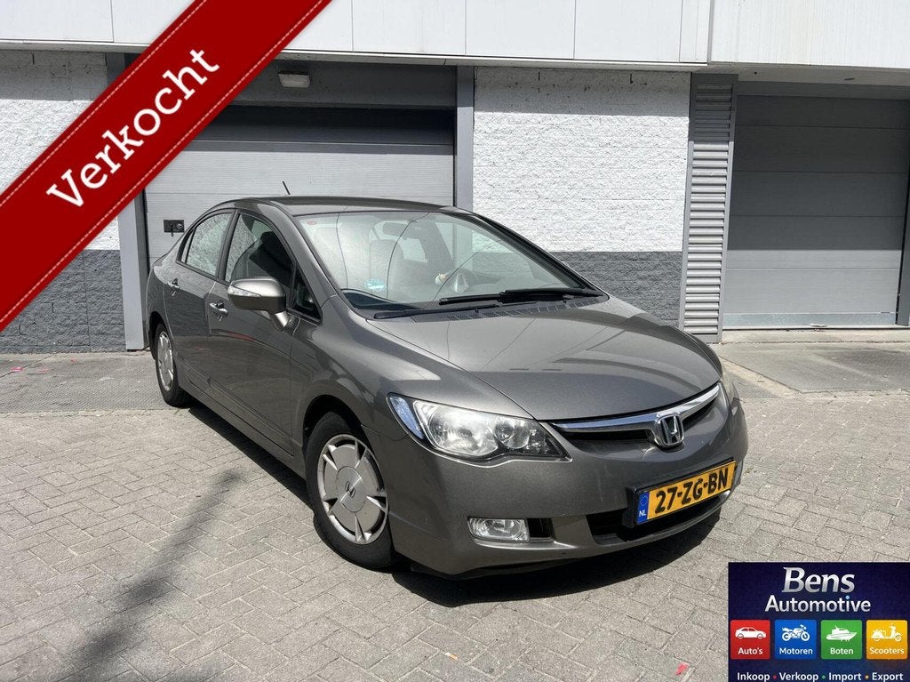 Honda Civic 1.3 Hybrid | Apk 03-2027 | Zuinig | Automaat, Auto's, Gebruikt, 4 cilinders, 116 pk, Origineel Nederlands