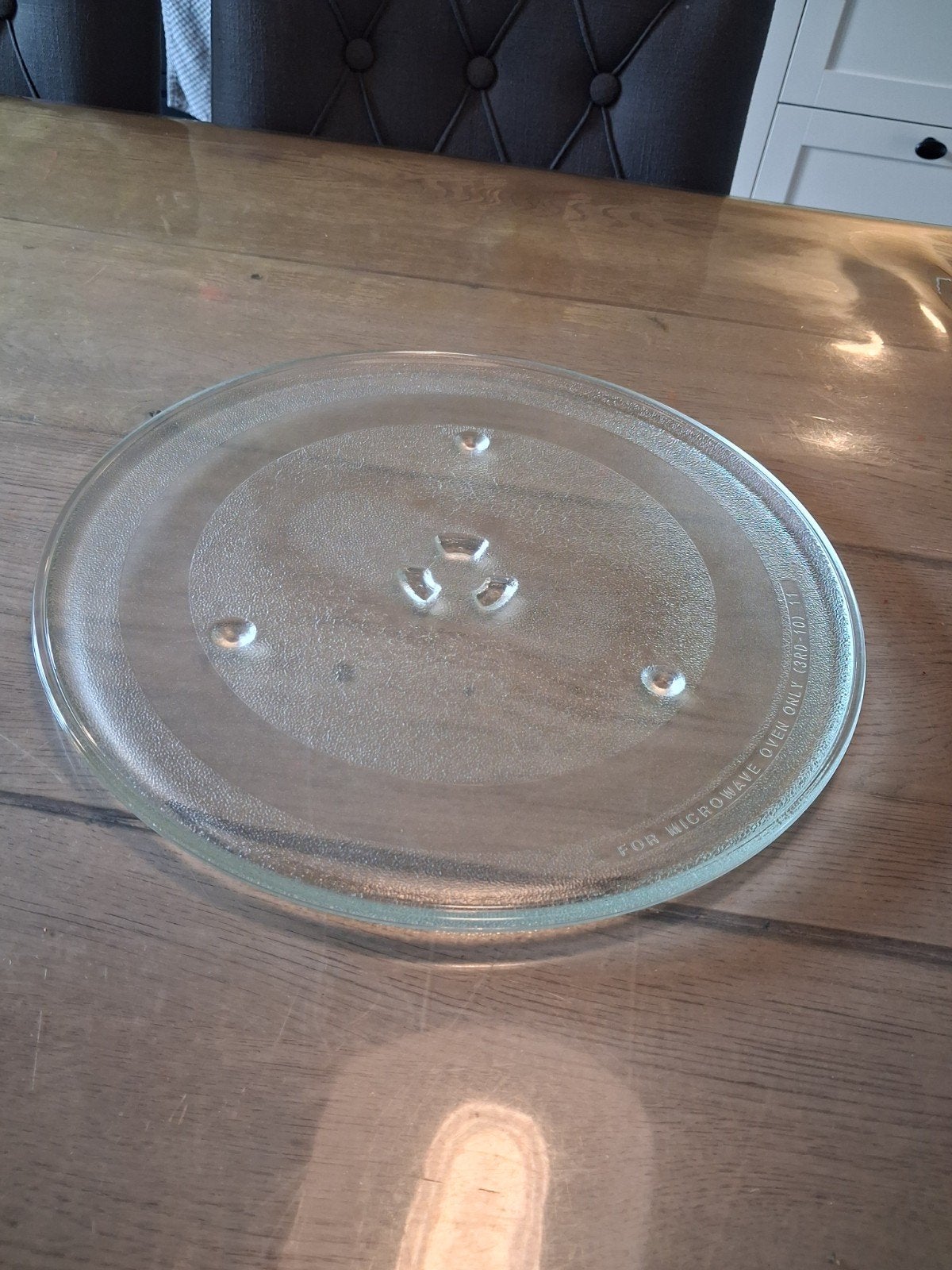 Draaiplateau / glasplaat voor magnetron 31.5 cm, Witgoed en Apparatuur, Ophalen of Verzenden, Zo goed als nieuw