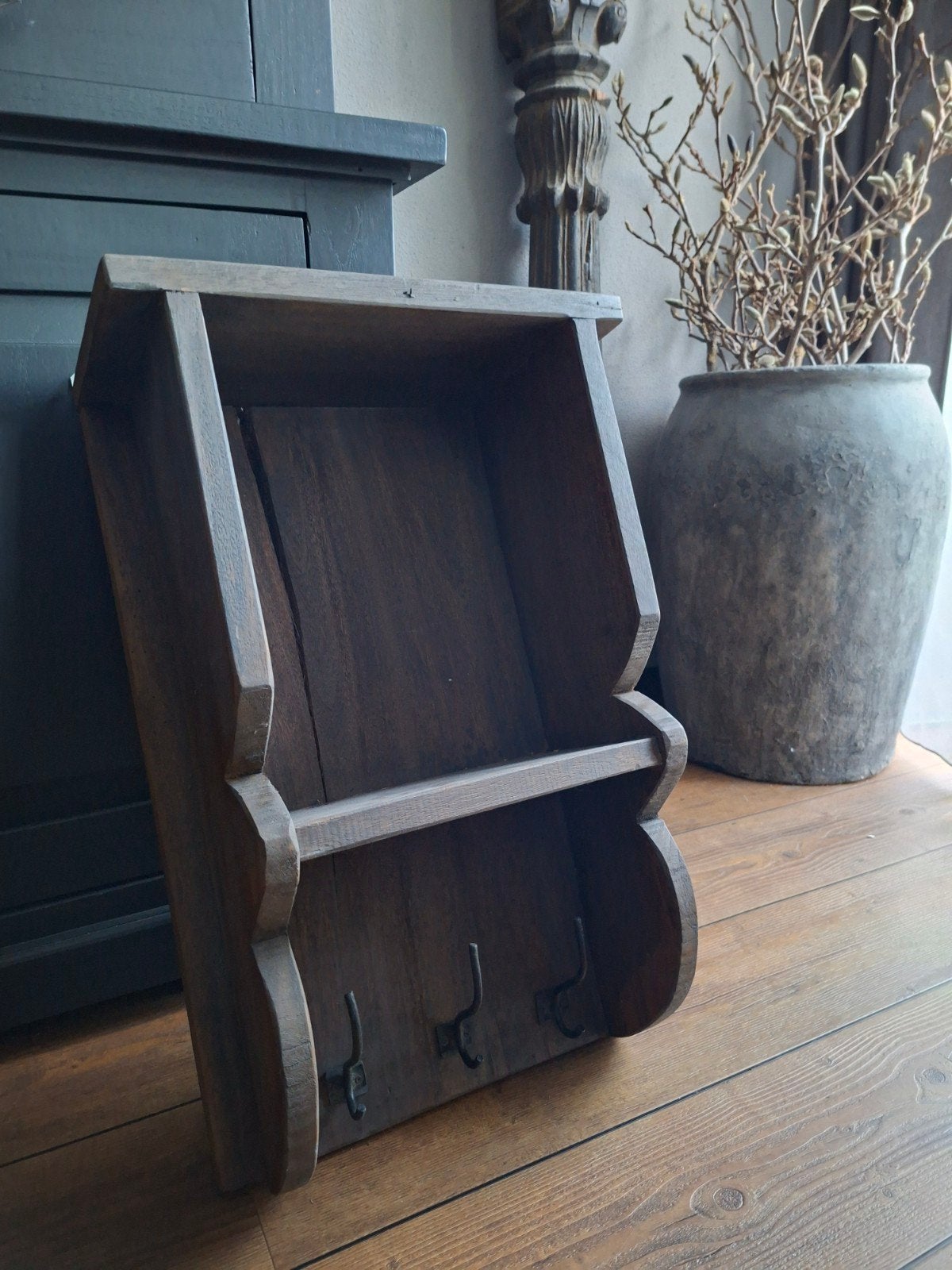 Wandkastje kapstok, Huis en Inrichting, Kasten | Wandmeubels, Ophalen, 25 tot 50 cm, Minder dan 150 cm, Minder dan 100 cm