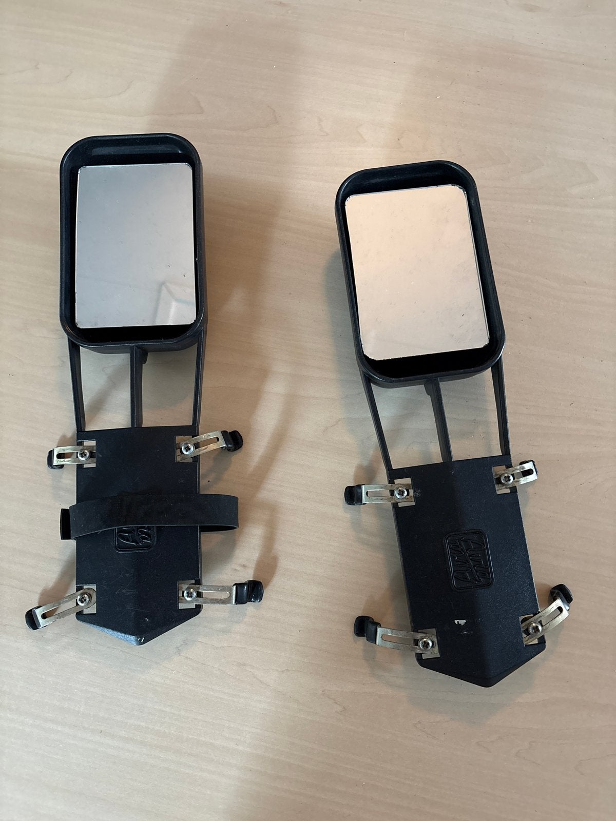 Caravan / Aanhanger spiegels - set van 2 merk Avia, Ophalen of Verzenden, Gebruikt, Universele onderdelen