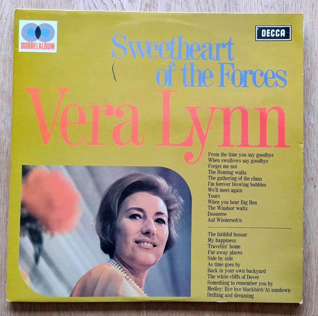 Vera Lynn - Sweetheart of the Forces dubbel album, Ophalen of Verzenden, Zo goed als nieuw, 12 inch