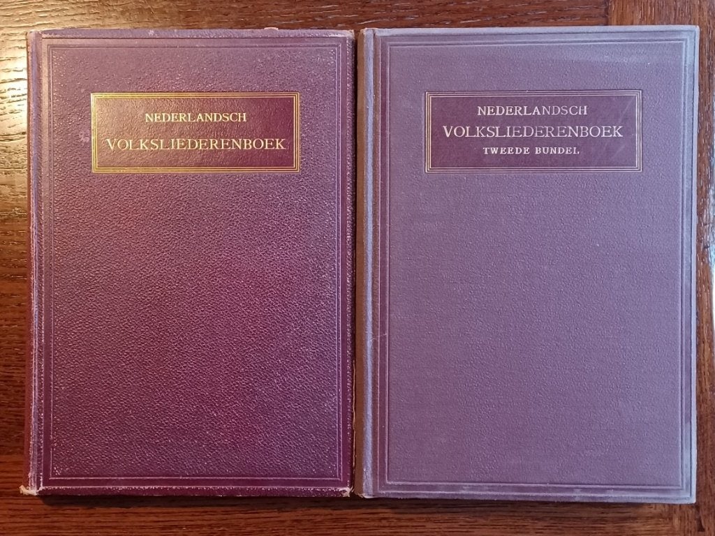 Nederlandsch Voksliederenboek, Muziek en Instrumenten, Bladmuziek, Zang, Gebruikt, Overige soorten, Ophalen of Verzenden