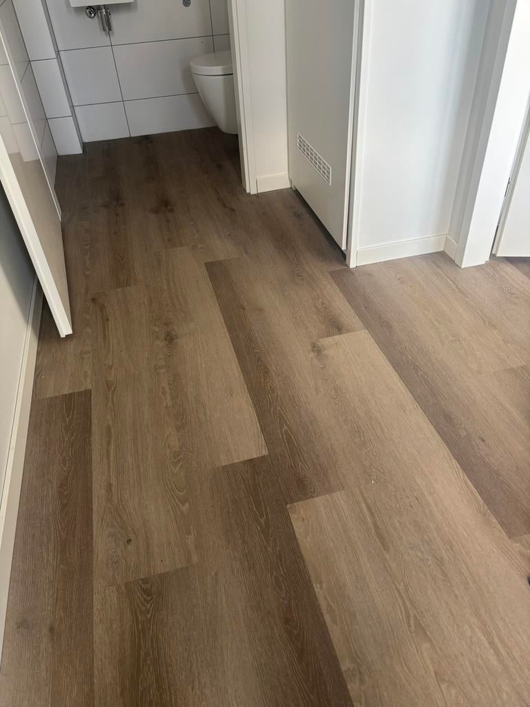 Laminaat-pvc, Huis en Inrichting, Ophalen, Zo goed als nieuw, 75 m² of meer, Laminaat