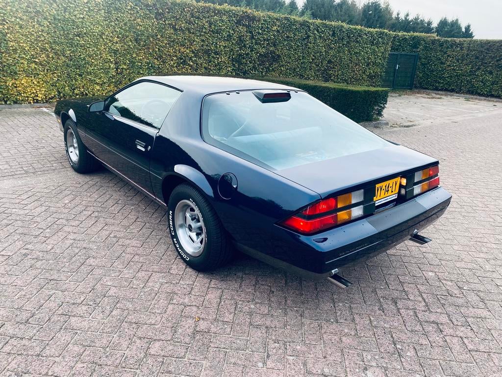 Uitzonderlijk nette Chevrolet Camaro 2.8 Z28e AUT 1987 Blauw, Automaat, Camaro, Blauw, 1438 kg
