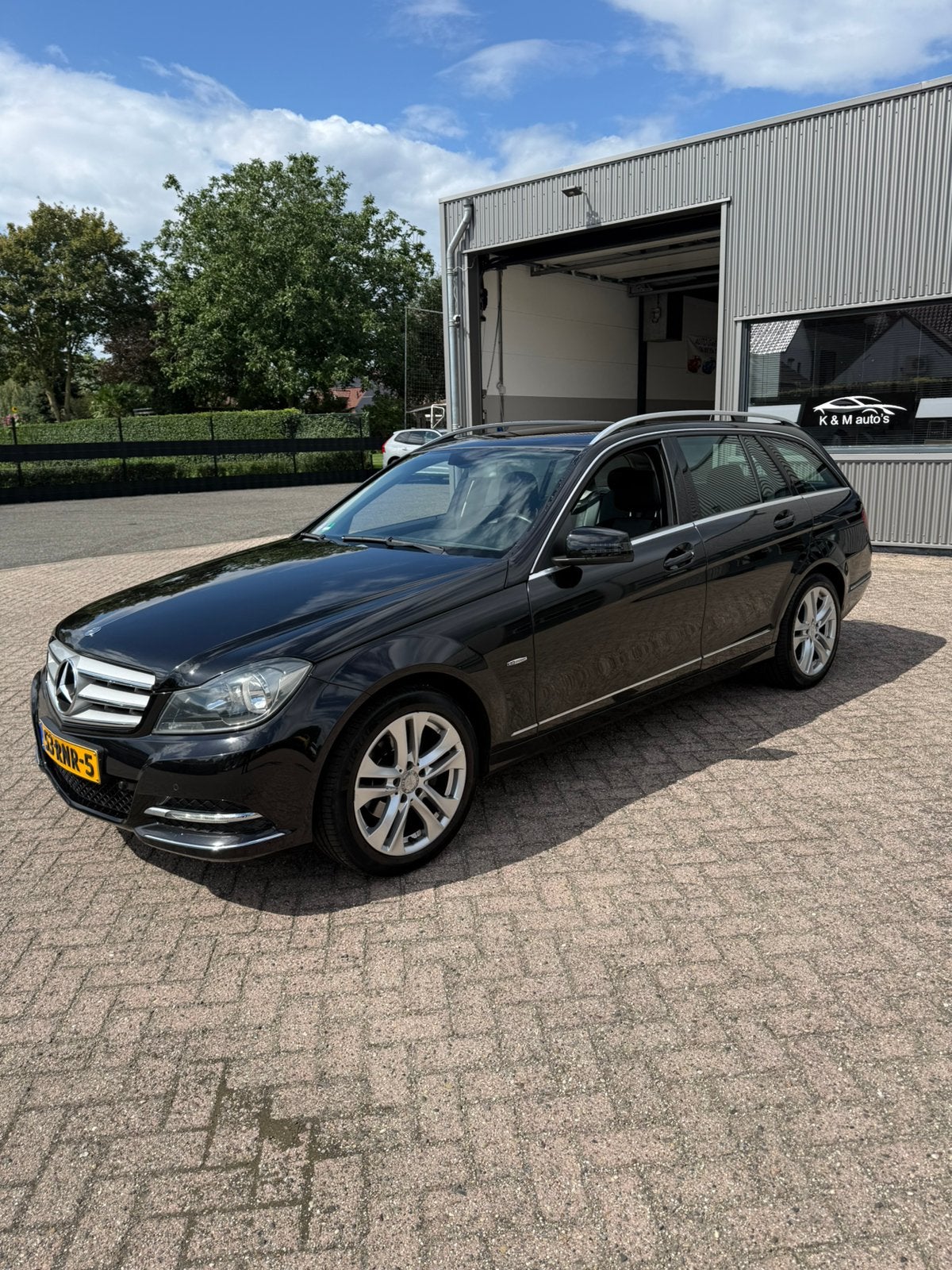 Mercedes-Benz C-Klasse C180 BE Estate 2011 1e eigenaar, Achterwielaandrijving, 1796 cc, Zwart, Handgeschakeld