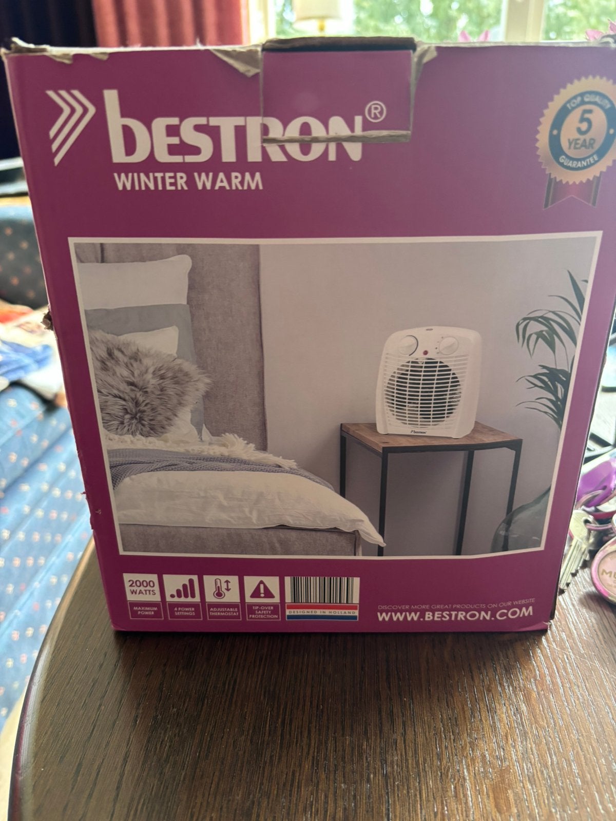Twee electrische kacheltjes te koop, Huis en Inrichting, Ophalen, Zo goed als nieuw, Elektrisch, Overige soorten