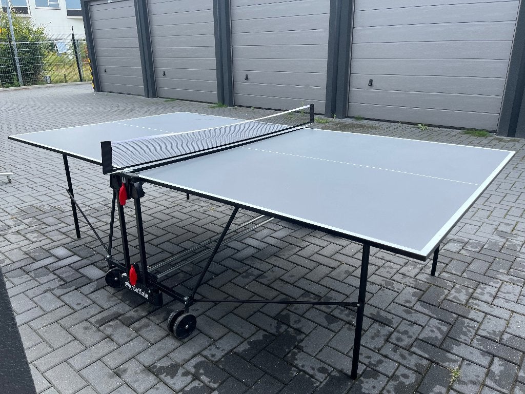 Tafeltennistafel inklapbaar, Ophalen, Gebruikt, Tafel Indoor, Verrijdbaar