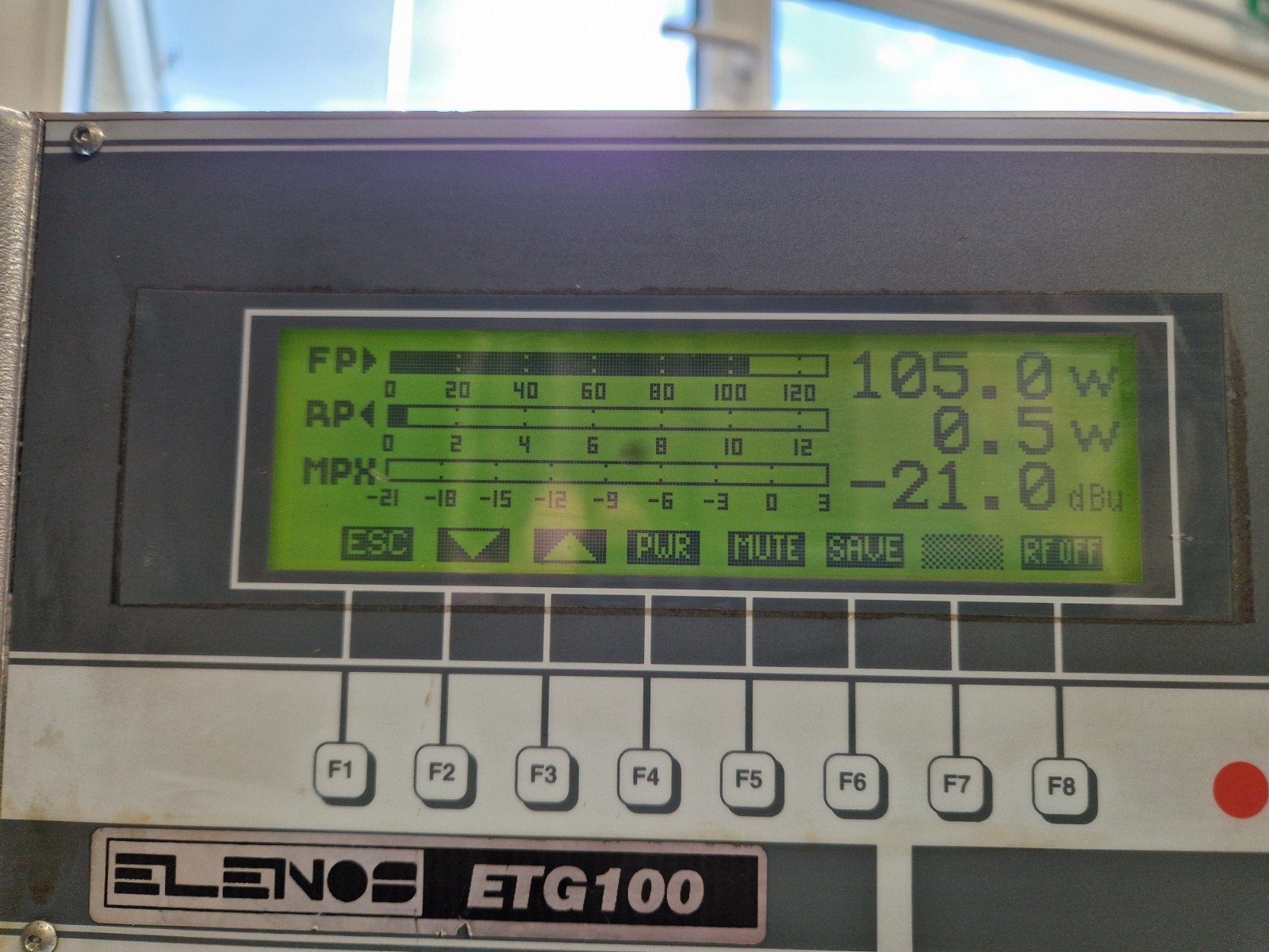 Elenos ETG100 FM-zender - Werkt perfect!, Ophalen, Gebruikt, Zender