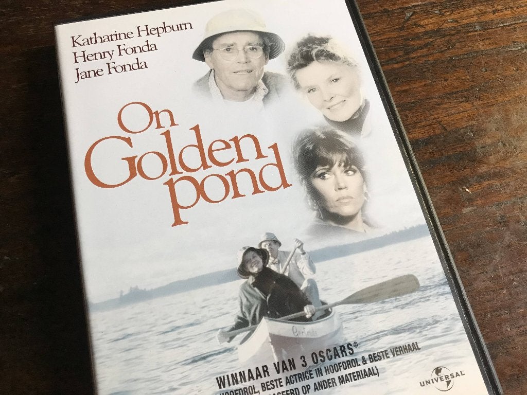 ON GOLDEN POND (Katharine Hepburn, Henry, Jane Fonda) NL DVD, Engels, Inclusief doosje, Overige genres, Zo goed als nieuw