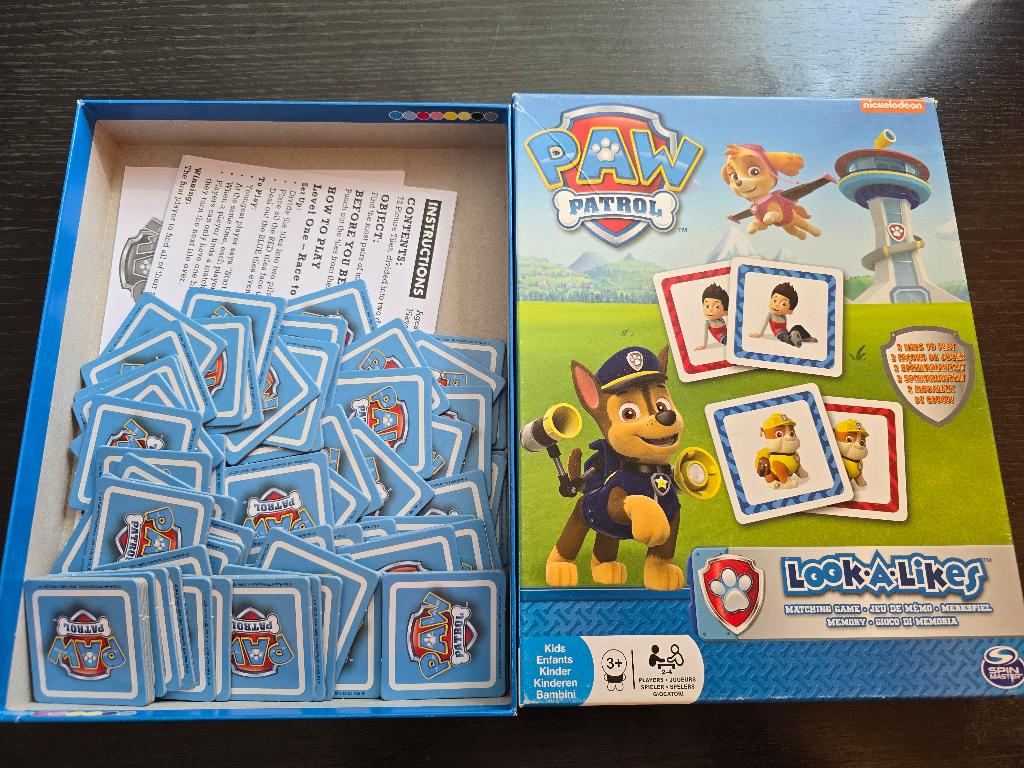 Paw patrol Look-a-likes spel, Kinderen en Baby's, Speelgoed | Educatief en Creatief, Ophalen, Gebruikt