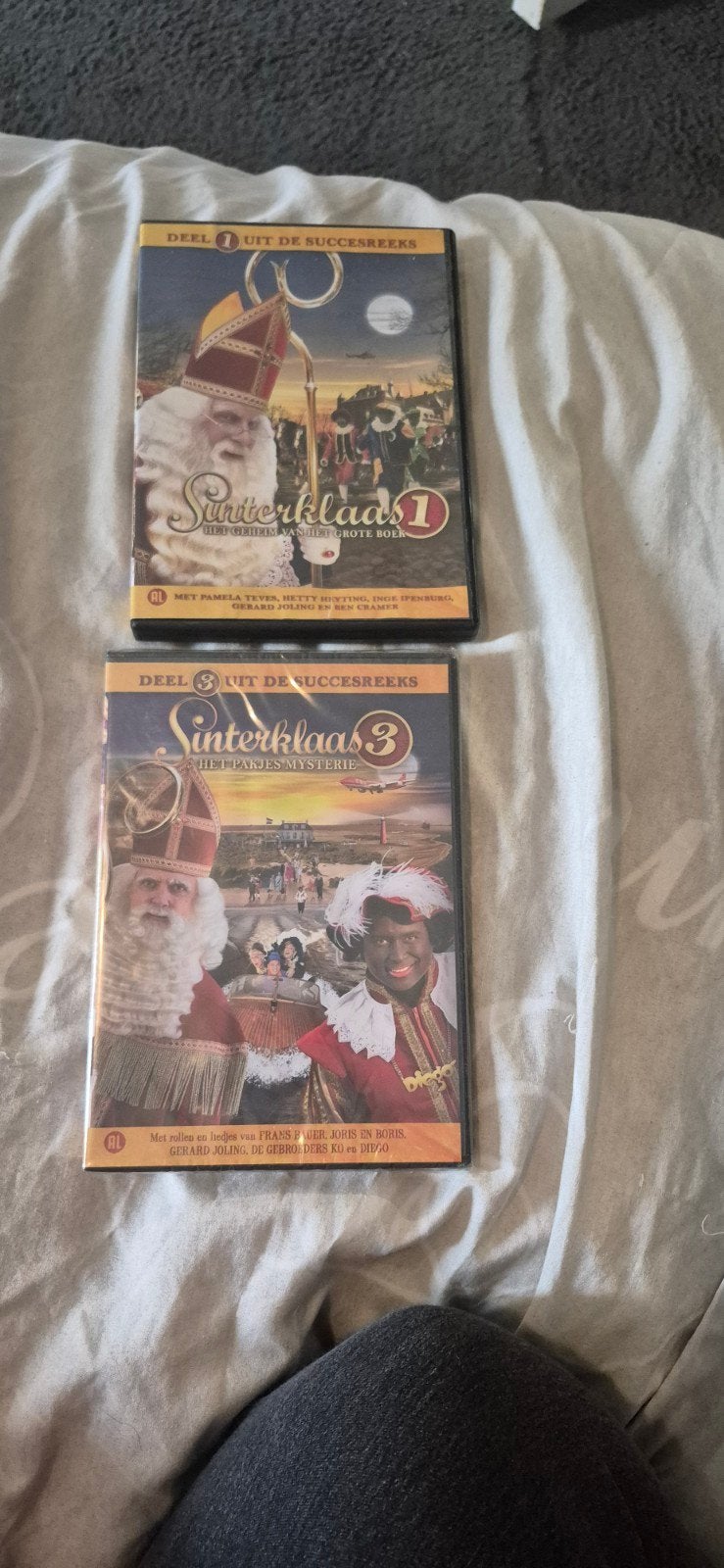 sinterklaas dvd's, Ophalen