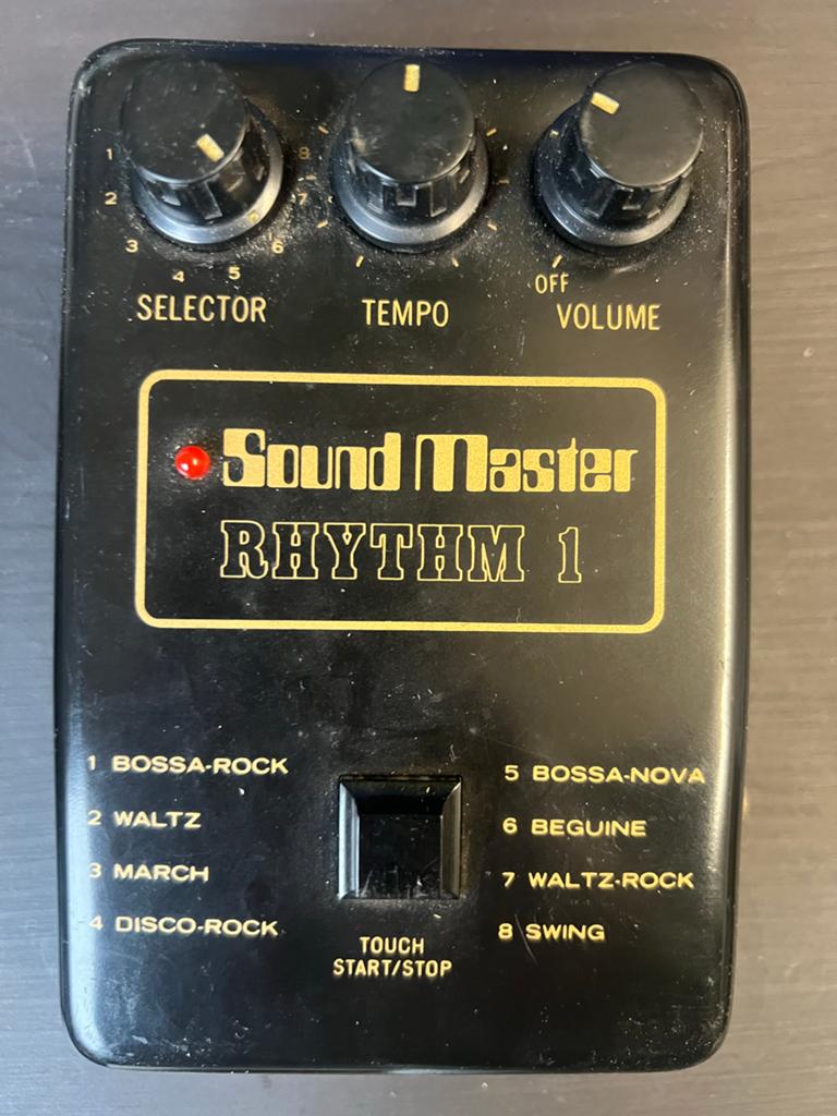 Sound Master Rhythm 1 Vintage drum machine, Muziek en Instrumenten, Drumcomputers, Ophalen of Verzenden, Gebruikt, Overige merken